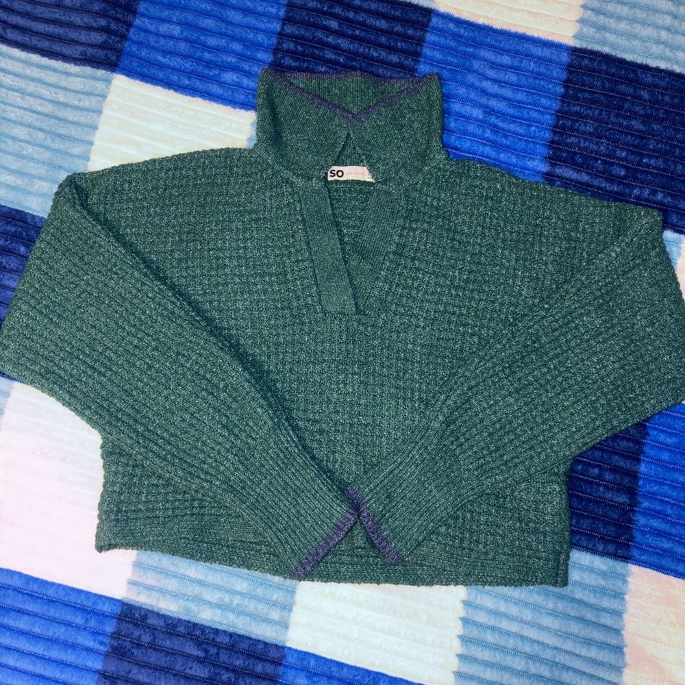SO Women's Teal Sweater